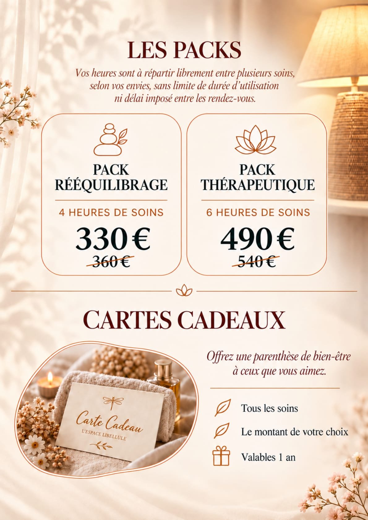 Carte des soins - page 8